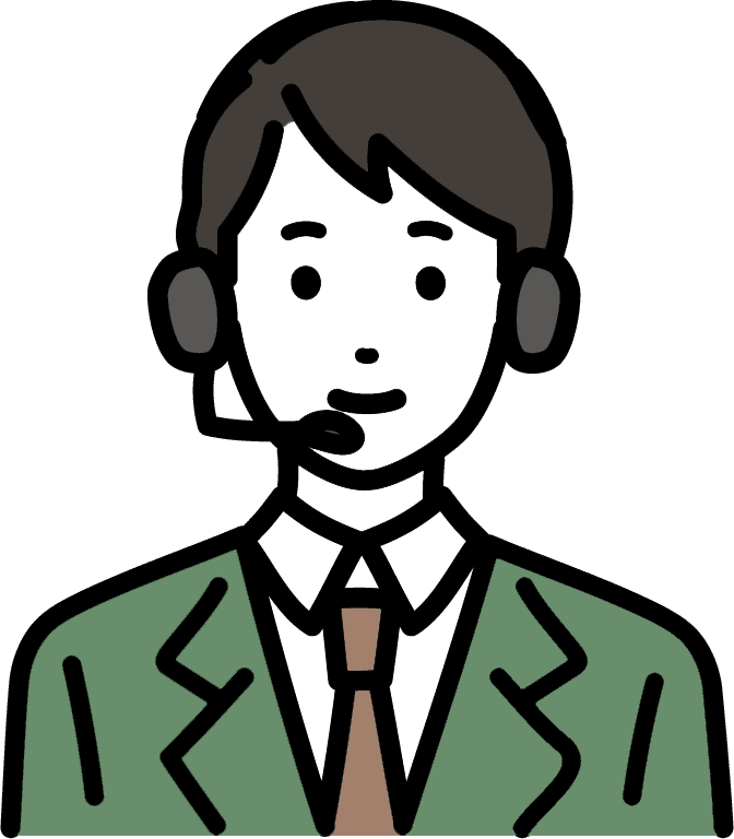 専属の法人営業担当によるスピーディなご案内