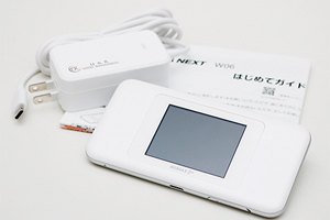 ユニオンマンスリーのレンタルオプションモバイルWi-Fiルーター｜W06