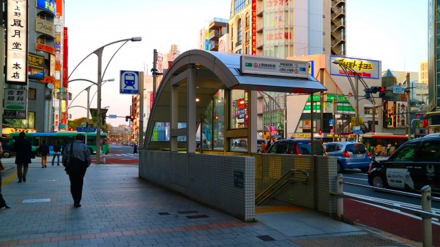 上野広小路駅周辺