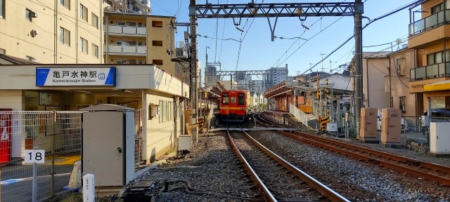 亀戸水神駅周辺