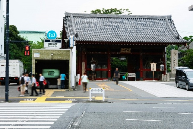 護国寺駅周辺